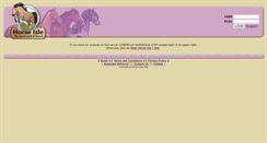 Desktop Screenshot of cremello.horseisle.com