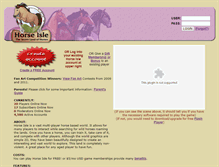 Tablet Screenshot of hi1.horseisle.com